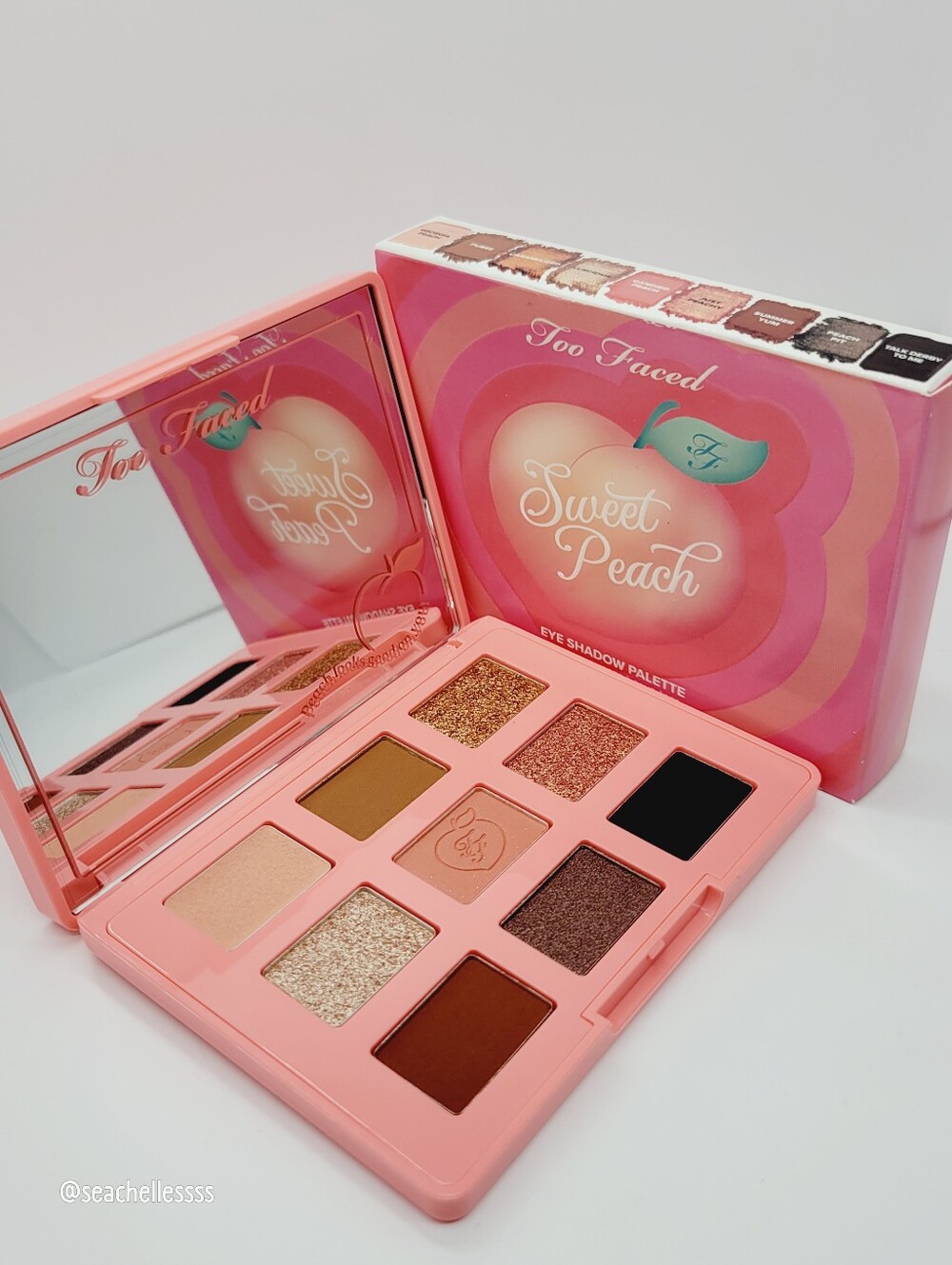 Sweet Peach Too Faced High Pigment Eyeshadow Palette Brand New in Box Authentic